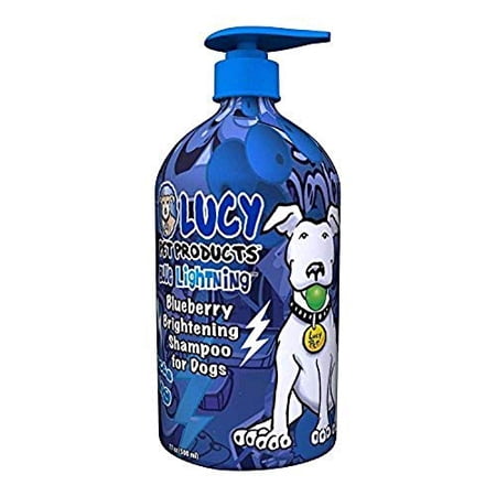 Lucy Pet All Natural Shampoo for Dogs - Lightning Blueberry