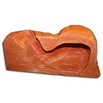 Habi-Scape Large Reptile Burrow - Mojave - 13.5 x 6.75 x 6.5 inch - for Bearded Dragons, Geckos, and other Reptiles