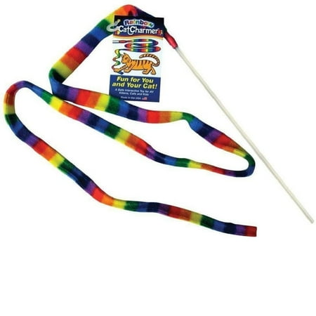 Cat Dancer Cat Charmer Wand - Interactive Teaser Toy for Cats & Kittens
