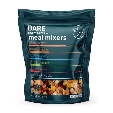 BARE Salmon Meal Mixer Freeze-Dried Dog Food Topper 6oz