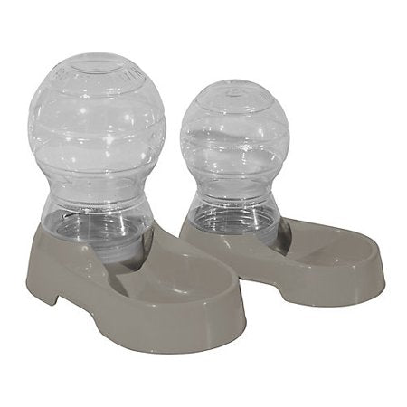 Moderna Water Bubble Gray Pet Waterer 1Gal