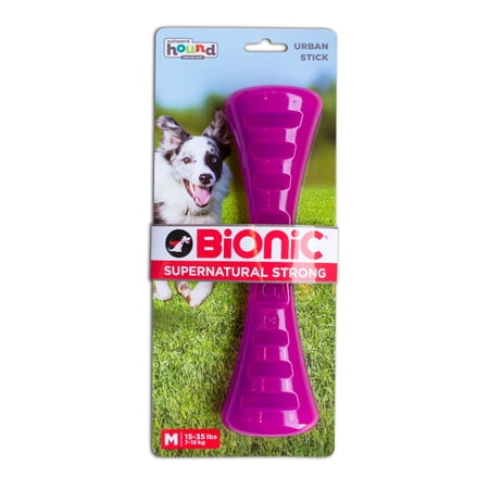 Bionic by Outward Hound Urban Stick Durable Dog Chew Toy,...