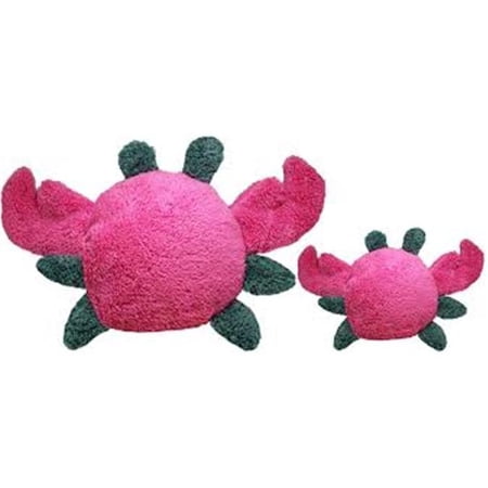 Cycle Dog TFC-FGY-M Medium Fuchsia & Grey Fuzzies Crab Do...