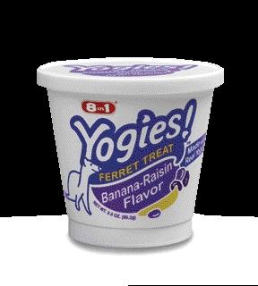 Ecotrition Yogies Ferret Treats, Banana/Raisin Flavor, 3....