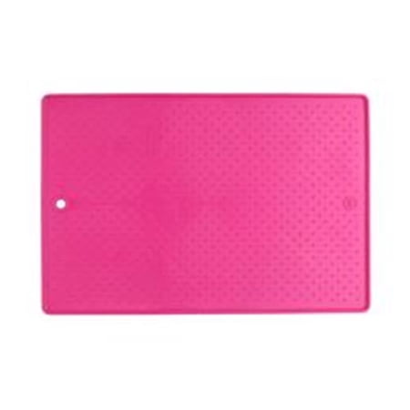Dexas D7Q-PW900233 13 x 19 in. Pet Dish Place Mat - Pink