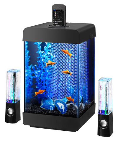 Aqueon Jukebox 5 LED Aquarium Kit - 5 Gallon Fish Tank