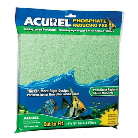 Acurel Phosphate Reducing Media Pad - 10 x 18 Inch - Aquarium Filter Pad