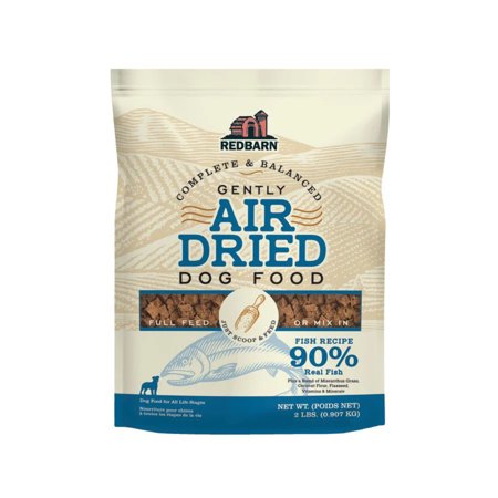 Redbarn Air Dried Fish Recipe Dog Food, 2 lb Bag