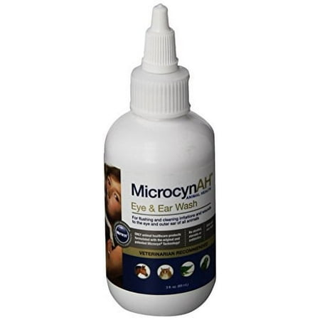 Microcyn AH Ear & Eye Wash - 3oz Pet Wound Care