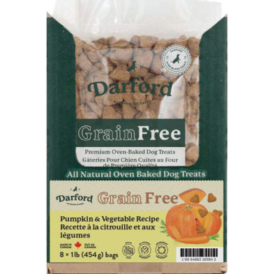 Darford Organic Sweet Potato Dog Treats, 1 lb - Oven-Baked, USDA Certified, No Soy