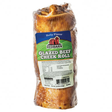 Redbarn Pork Pizzle Braid Dog Chew Treat - Medium/Large, All Natural Single Ingredient Dog Treat