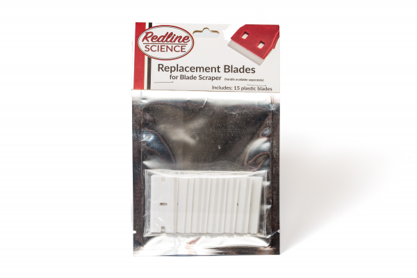 Blade Scraper Refill Blades - 15 Plastic Razor Blades - Non-Marring