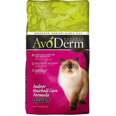 Avoderm Natural BG10557 Avoderm Indoor Dry Cat - 4x7LB