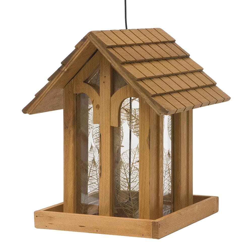 Perky-Pet Brown Mountain Chapel Wild Bird Feeder - 3.5 lb...