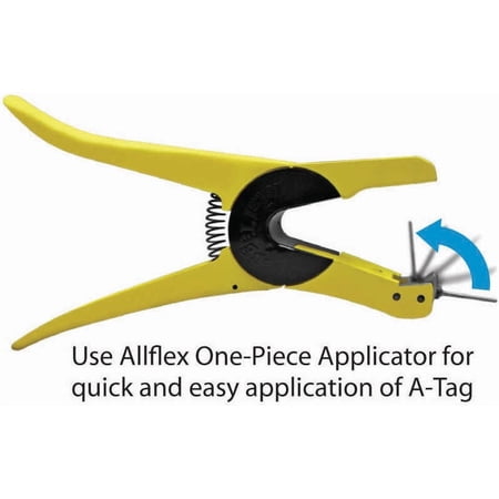 Allflex A-TAG Applicator One-Piece Ear Tag Pivoting Pin Q...