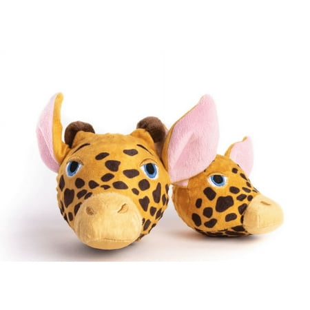 Fabdog Faball Giraffe Squeaky Dog Toy - Small Plush Ball
