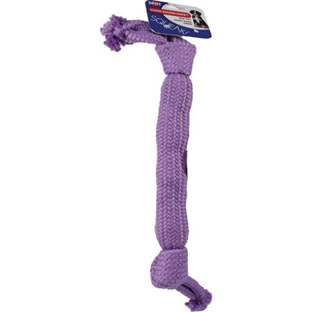 Ethical Dog-Super Squeak Rope Dog Toy- Assorted 20 Inch