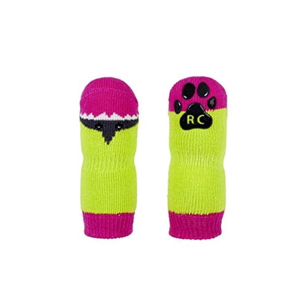 RC Pet Products Pawks Dog Socks  Shark Bite  Medium