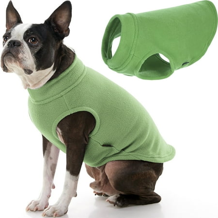 Gooby Stretch Fleece Vest Dog Sweater - Green - Size 2X-Large