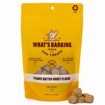 Honey I'm Home Wheezy Wraps Dog Treats - Buffalo Trachea Lung Wrap, 10 inch, 3 Count