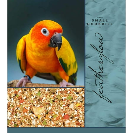 Volkman Seed Featherglow Small Hookbill Bird Food, 4 lb - Nutritionally Balanced Diet for Cockatiels, Lovebirds, and Conures