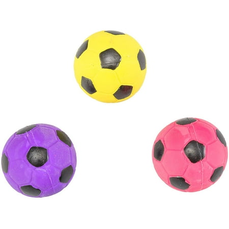 Ethical Pet/Spot 2" Latex Soccer Ball Dog Toy - Squeaky, Assorted Colors