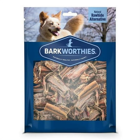 Barkworthies Dog Gullet Stick Bites - Beef, 1.5 lbs - All Natural Dog Chews