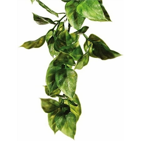 Exo Terra Plastic Terrarium Plant - Large Amapallo - Reptile Habitat Decor