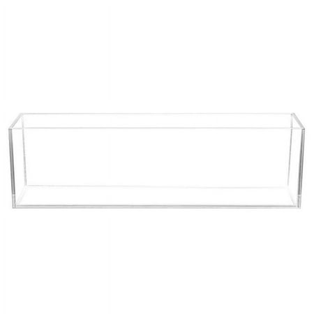 Aquatop High Clarity Glass Aquarium - 12 Gallon Bookshelf Style Tank