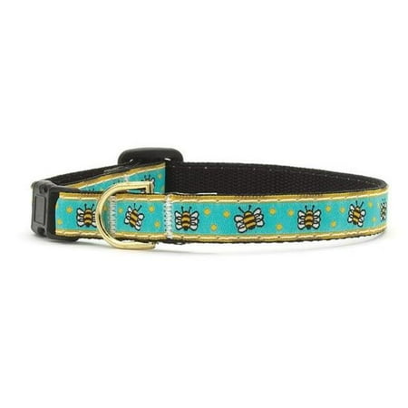 Upcountry Adjustable Bee Cat Collar - Safety Breakaway, 10-inch