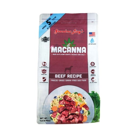 Grandma Lucy s Macanna Freeze Dried Grain Free Beef Recip...