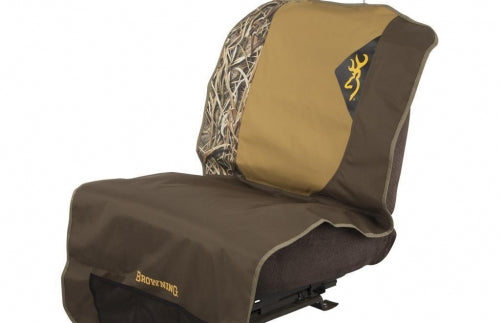 Browning Style Pet Seat Cover - Mossy Oak Blades - Car & Truck Protection