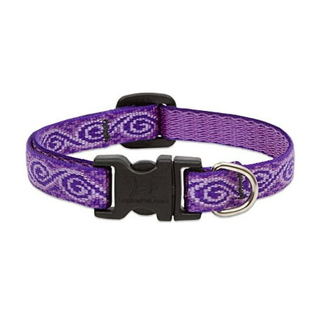 LupinePet Originals Jelly Roll Dog Collar - 1/2 in x 10-16 in - Adjustable