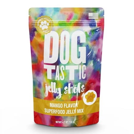SodaPup Dogtastic Jelly Shots – Mango Flavored  Fruity Ge...