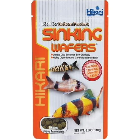 Hikari Tropical Sinking Wafers - Bottom Feeder Food - 3.88 oz (110g)