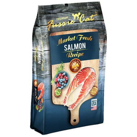Fussie Cat Market Fresh Salmon Recipe Dry Cat Food - 2 lb
