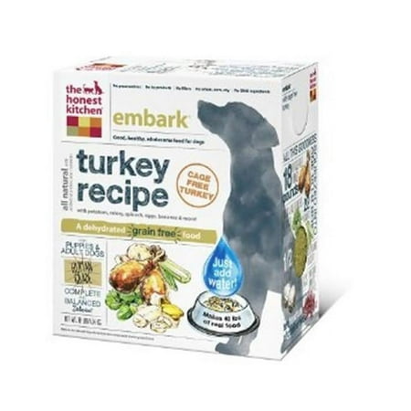 Honest Kitchen Embark Grain-Free Dehydrated Turkey Dog Food - 4 lb Box