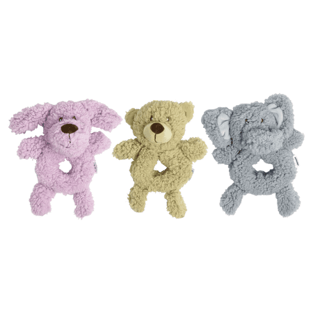 Multipet Aromadog Calming Fleece Ring-Body Dog Toy  9.5  ...
