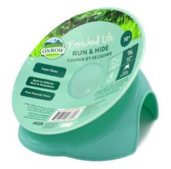 Oxbow Enriched Life Run & Hide - Small Animal Hideout - 10 Inch