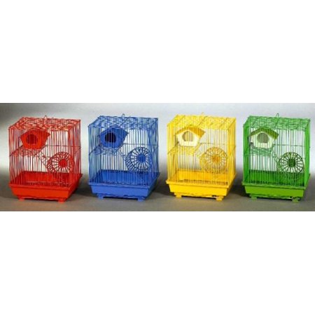 PREVUE PET PRODUCTS  INC HAMSTER CAGE 13X10X14 ASSORTED 4CS