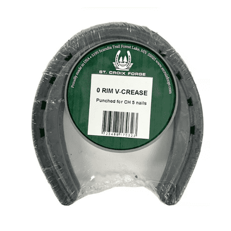 St. Croix 11.2.17032 Rim V-Crease Horseshoe  Size 0