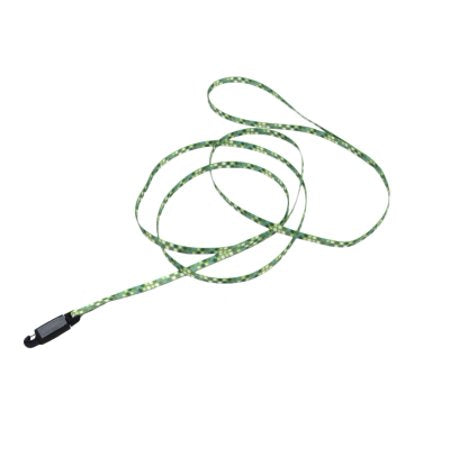 Lil Pals Dog Leash - Green Dots - E-Z Snap - 3/8" x 6' - Puppy & Small Dog Leash