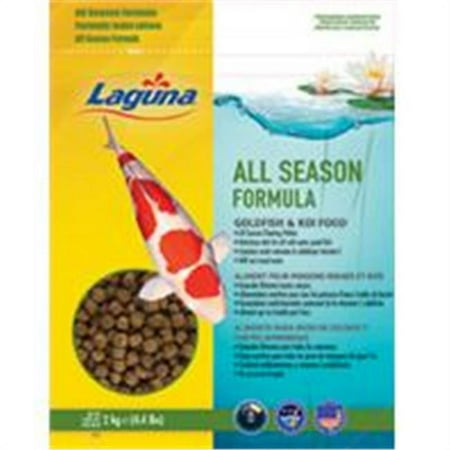 Laguna All Season Goldfish & Koi Floating Food, 4.4 Lbs