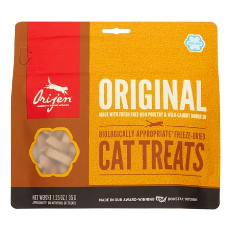 ORIJEN Cat Treats Original Freeze Dried 1.25oz
