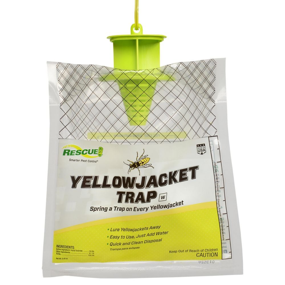 RESCUE! Yellow Jacket Disposable Trap  1 Unit  West of Ro...