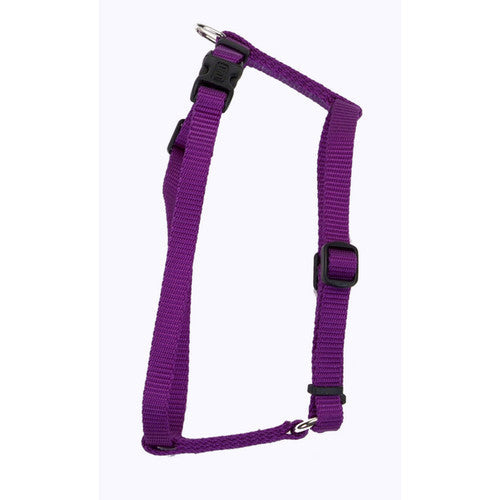 Coastal Standard Adjustable Nylon Dog Harness Purple, 5/8 in x 14-24 in, Small