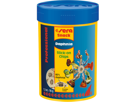 Sera Daphnia Snack Professional - 100 ml / 36 g - Aquarium Fish Food Treat