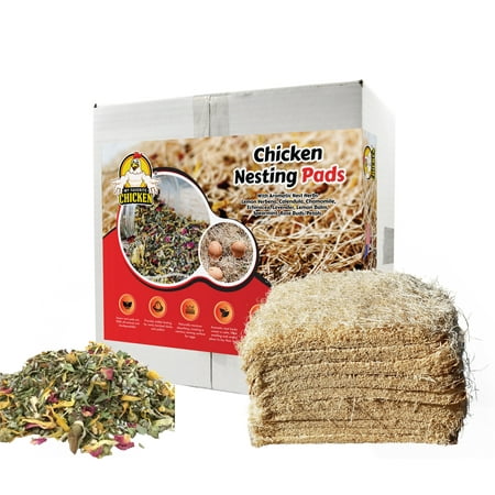 Chicken Nesting Pads with Aromatic Nest Herbs | Natural E...