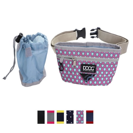 DOOG - Good Dog Drawstring Treat & Training Pouch with Fa...