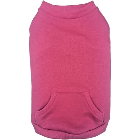 Ethical Fashion Pet Dog Sweatshirt, Pink, Large